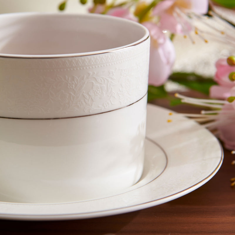 SCARLET Set veselă, porțelan, 20 piese