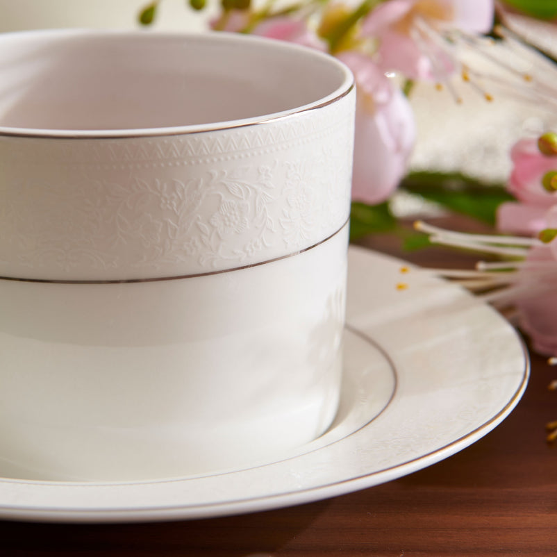 SCARLET Set veselă, porțelan, 20 piese