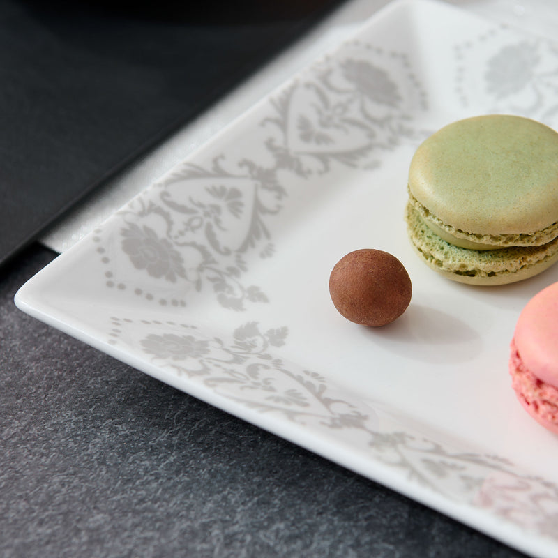 TIFFANY Platou servire, porțelan, L.30cm