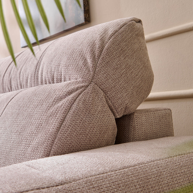 ALLYSON Canapea extensibilă, 3 locuri, stofă