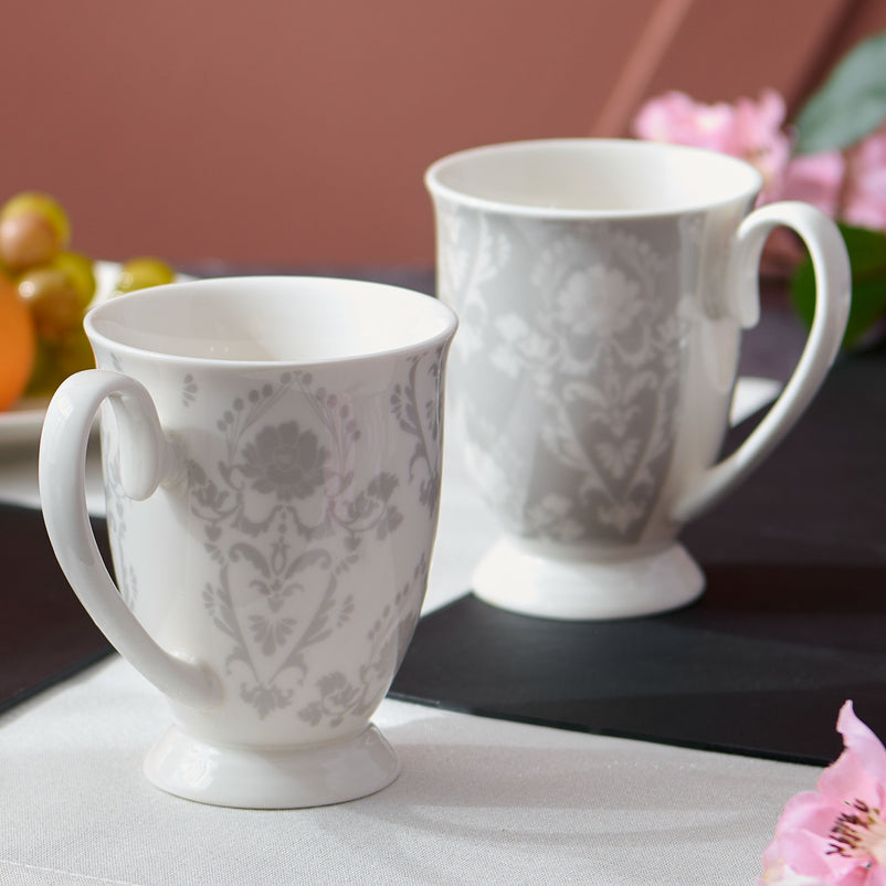 TIFFANY Set 2 căni, porțelan, 300ml