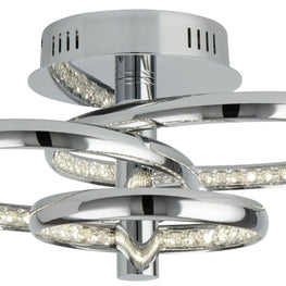 RINGS Plafonieră 28W LED