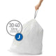 SIMPLEHUMAN Set 20 saci gunoi, 30-45L