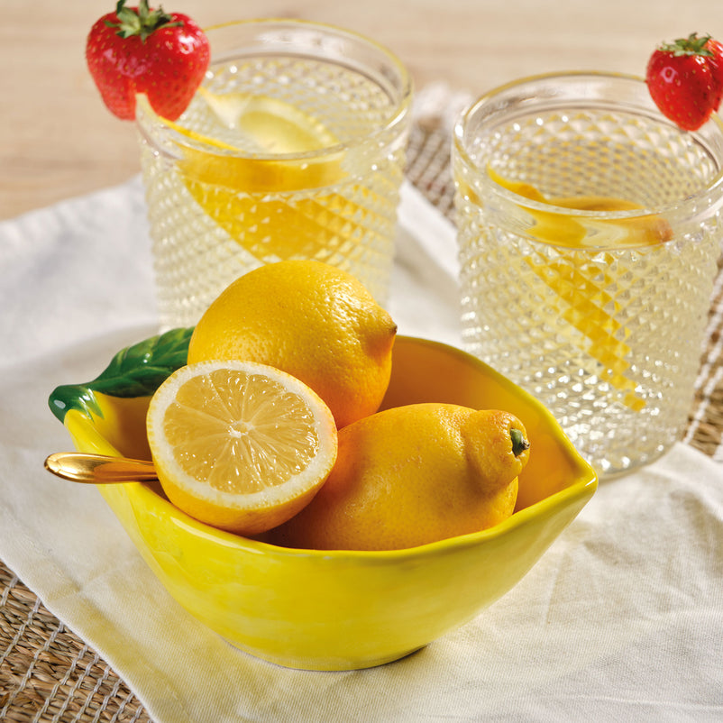 LEMONS Bol, dolomit, L.16cm