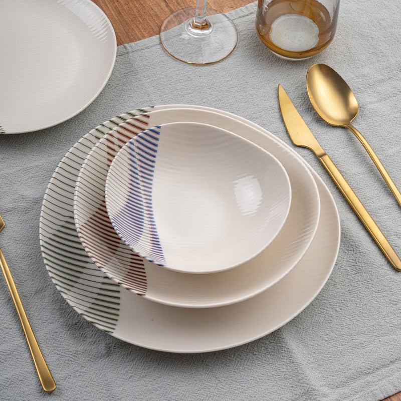 SYMPHONY Set veselă 24 piese, porțelan