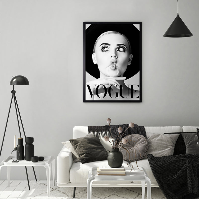VOGUE HAT Tablou