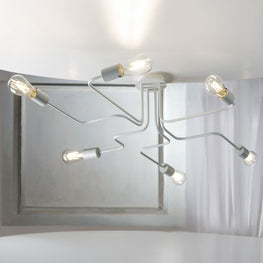 DEDALO Plafonieră 6x22W E27