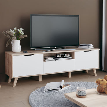 RIGA Comodă TV 2 uși, 1 sertar