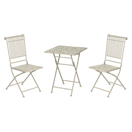 CALI Set mobilier terasă/grădină, 2 scaune și masă