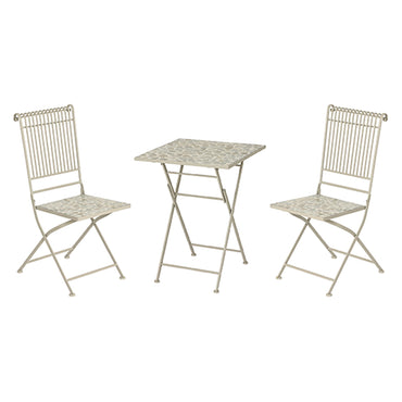 CALI Set mobilier terasă/grădină, 2 scaune și masă