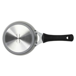 LUXURY Cratiță cu mâner, aluminiu, D.16cm