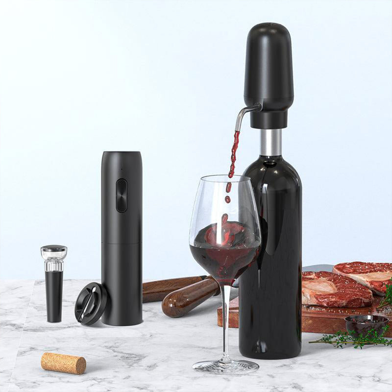 WINE Set tirbușon electric cu accesorii