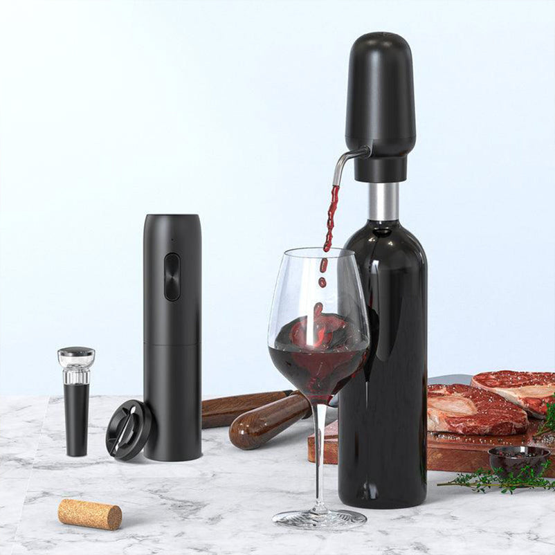 WINE Set tirbușon electric cu accesorii