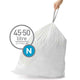 SIMPLEHUMAN Set 20 saci gunoi, 45-50L