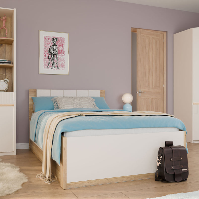 BRIDGET Pat copii, 120x200cm, ladă și somieră incluse