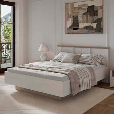 LYNELLE Pat 160x200cm, cu somieră rabatabilă și ladă depozitare incluse