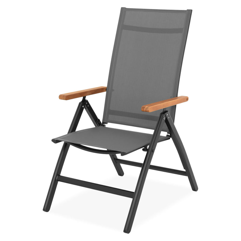 EASY Scaun cu spătar reglabil și pliabil exterior