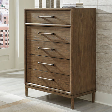 NEVADA Comodă înaltă, 5 sertare