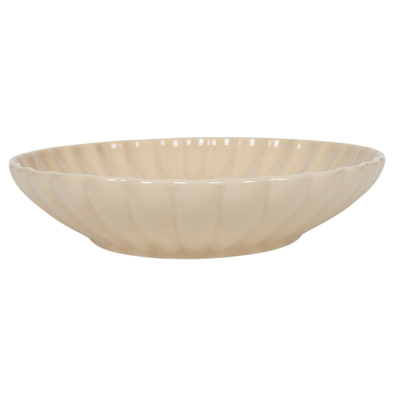 FLOWER Farfurie supă, porțelan, D.20cm