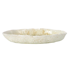 LUNFARDO Platou servire, ceramică, L.33cm