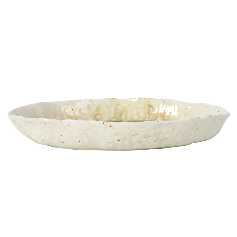 LUNFARDO Platou servire, ceramică, L.33cm