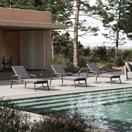 REYNE Șezlong exterior