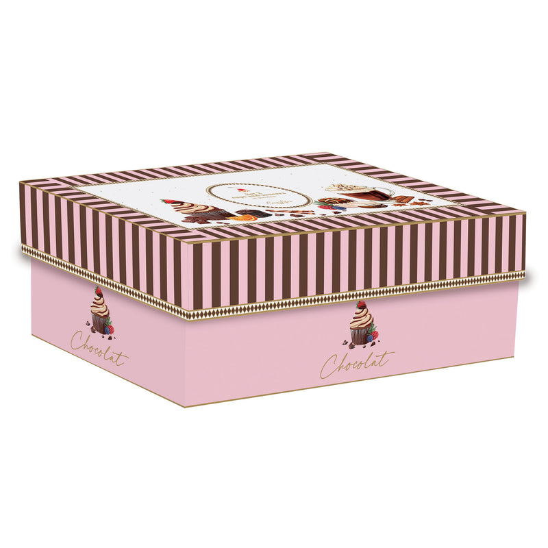 SWEET MOMENTS Set 2 cești și farfurioare, porțelan, 240ml