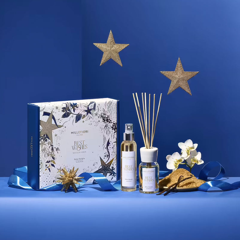 BEST WISHES Set cadou, difuzor parfum și spray cameră de la Mobexpert