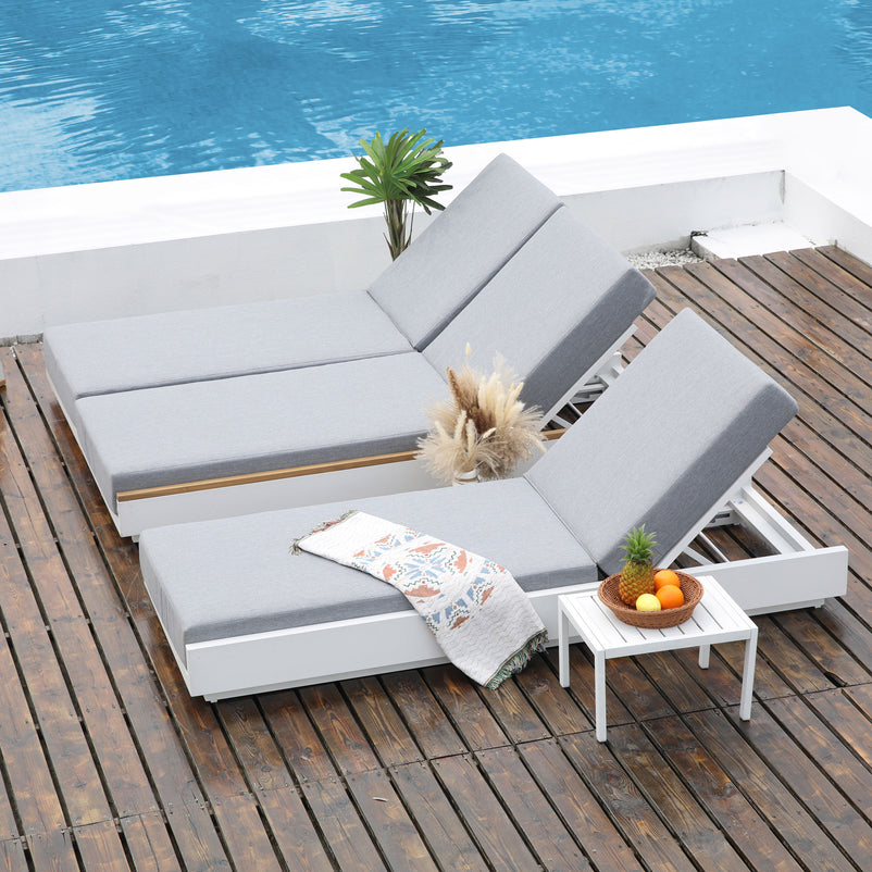 PRAGA Șezlong dublu exterior