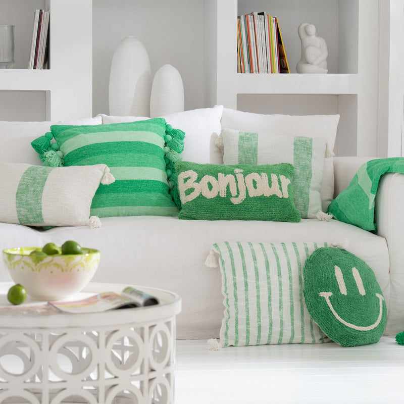 SMILEY Pernă decorativă, D.45cm