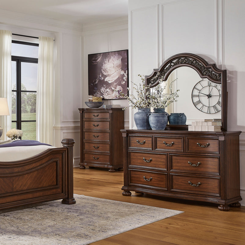 CARTAGENA Comodă lată, 7 sertare