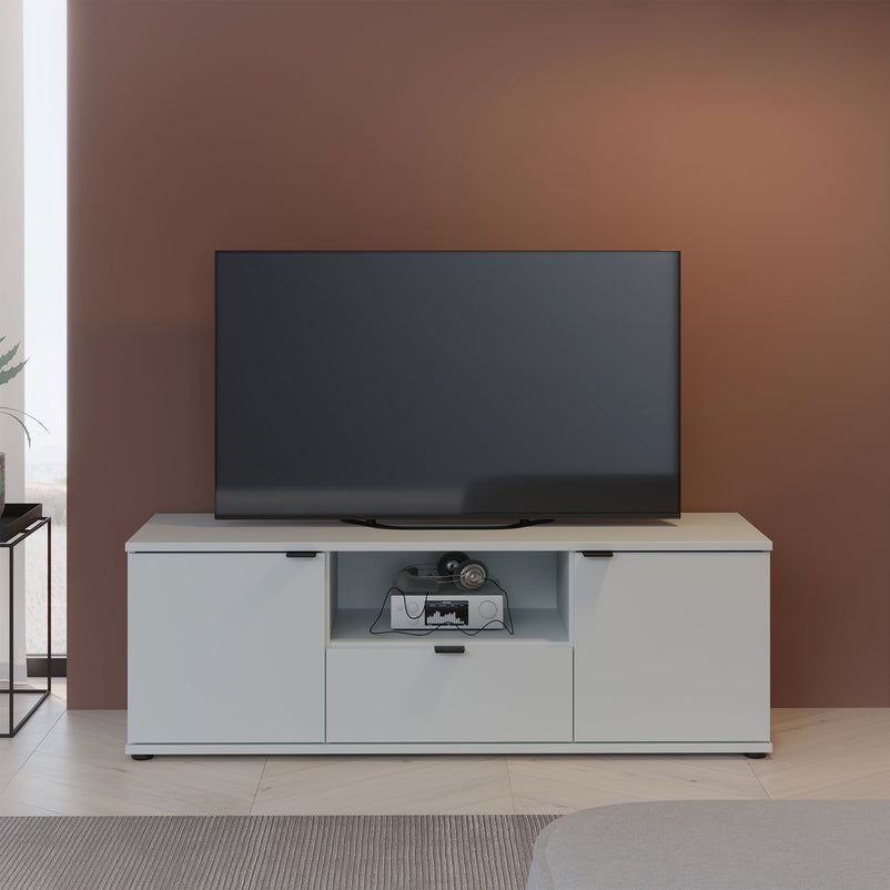 SAIRA Comodă TV, 2 uși, 1 sertar