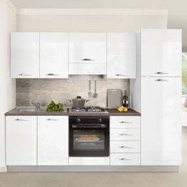 MELINDA Bucatarie cu electrocasnice incluse