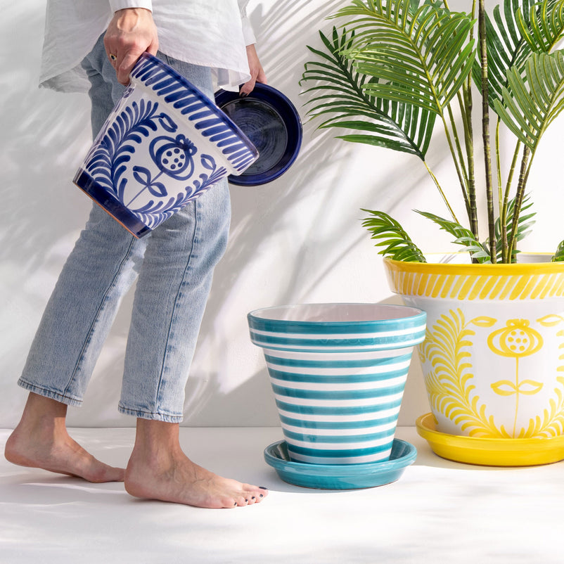 GRANADA Ghiveci cu farfurie