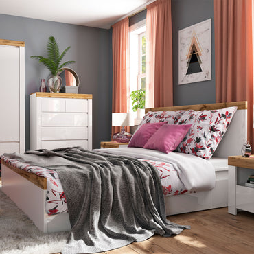 HILLARY Pat 160x200cm, sertar inclus