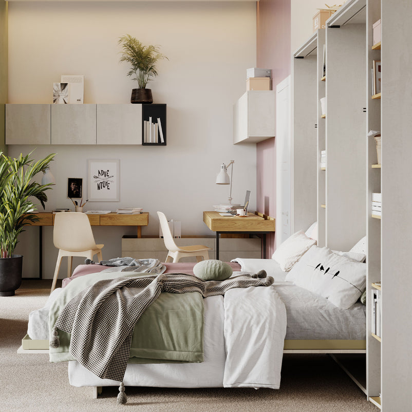 SMART JUNIOR Pat cu mecanism vertical 120x200cm, somieră inclusă