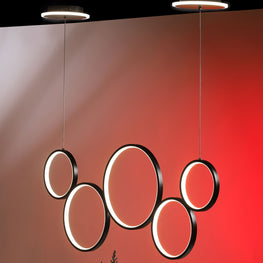 RINGS Lustră 1x60W LED