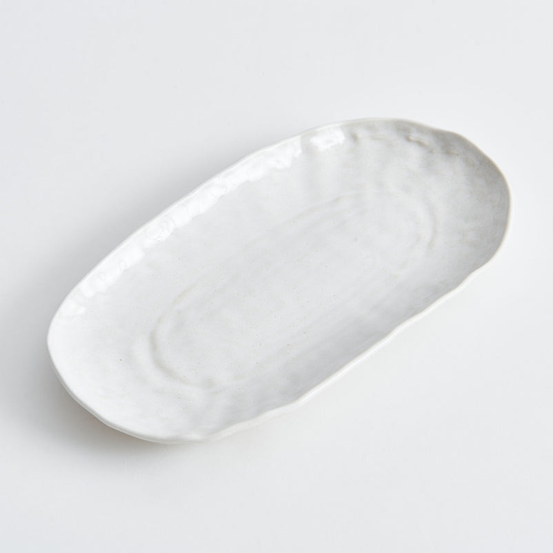 MEZOLIT Platou servire, porțelan, L.28cm