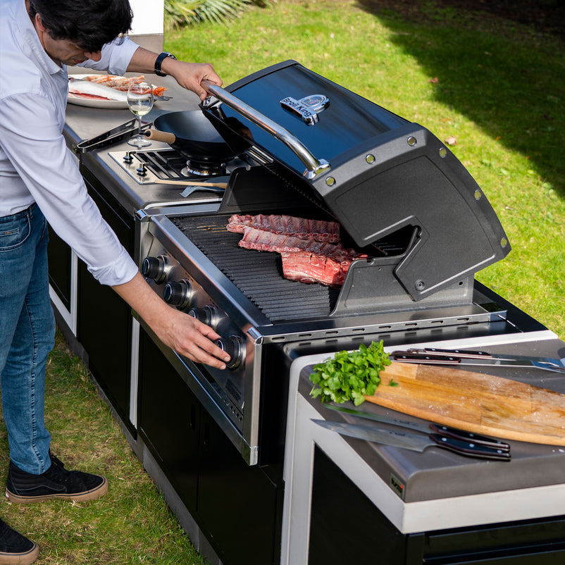 KITAWAY Cabinet grătar 2 uși Regal 470