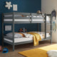 CASPER Set 2 paturi suprapuse, 90x200cm, somiere incluse