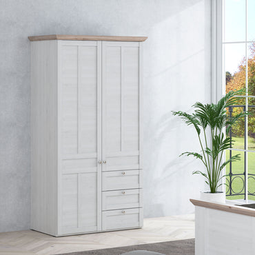 LYNELLE Dulap 2 uși, 3 sertare