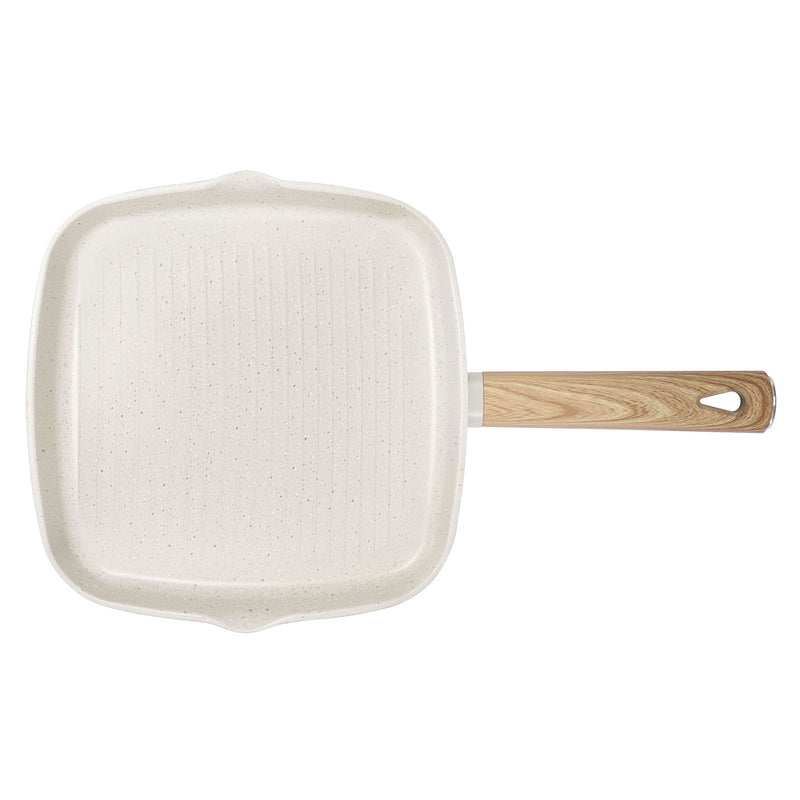 QUTTIN Tigaie grill, aluminiu, L.28cm