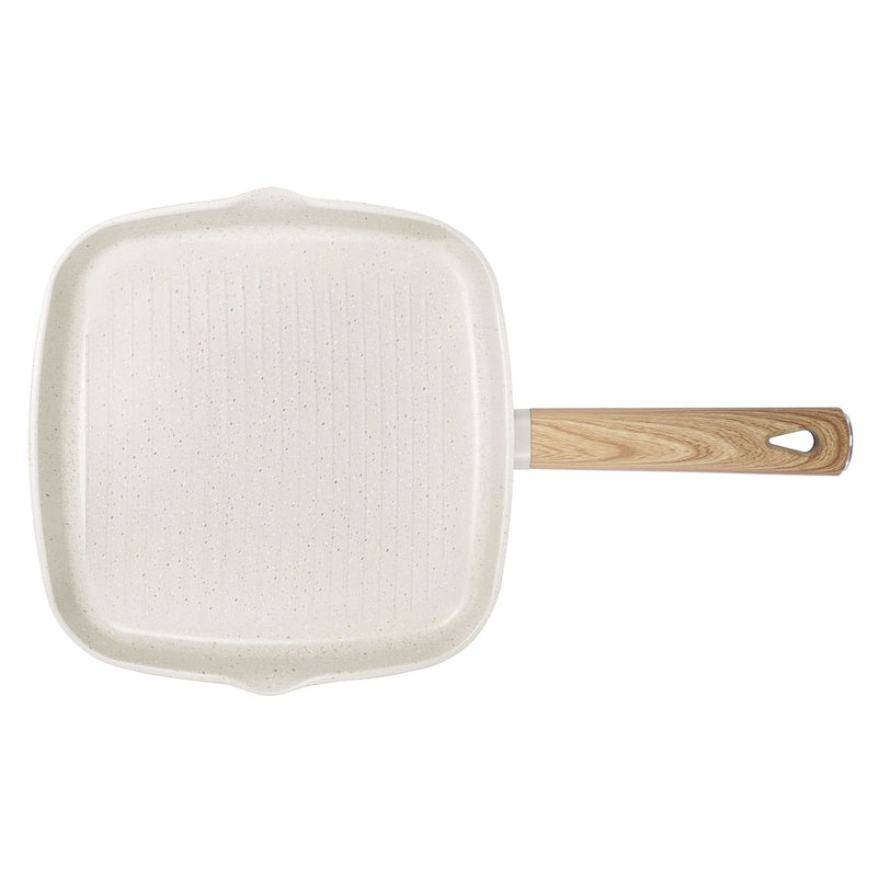 QUTTIN Tigaie grill, aluminiu, L.28cm