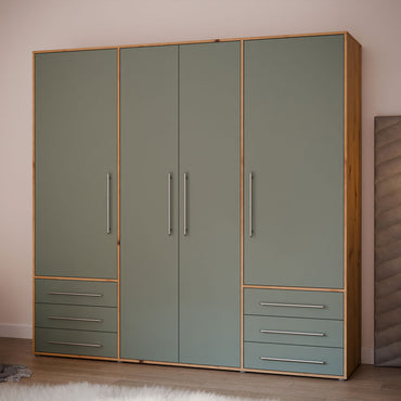 NATE Dulap 4 uși, 6 sertare