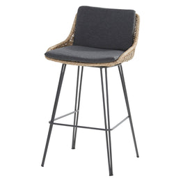 TAVERNE Set mobilier terasă/grădină, 6 scaune și masă bar