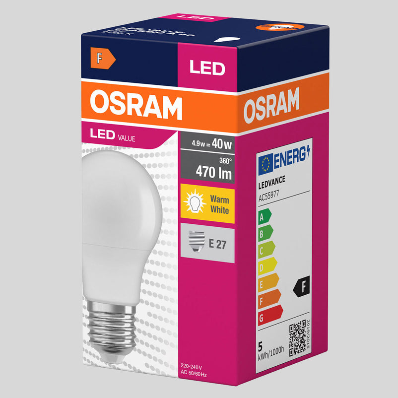 LED VALUE Bec 4.9W E27