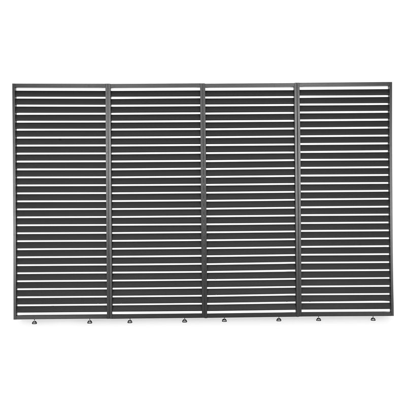 ROSARIO Set 4 panouri lamele fixe pergolă bioclimatică