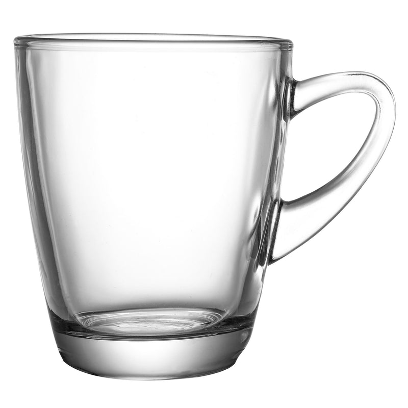 QUEBEC Set 2 căni, sticlă, 320ml