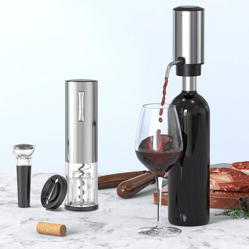 WINE Set tirbușon electric cu accesorii