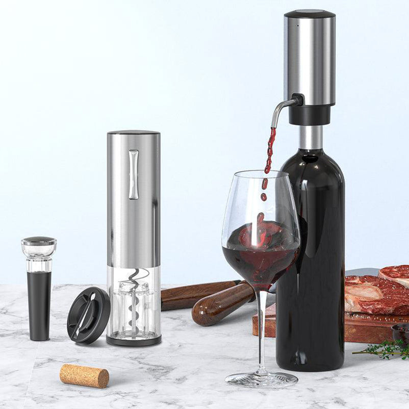 WINE Set tirbușon electric cu accesorii